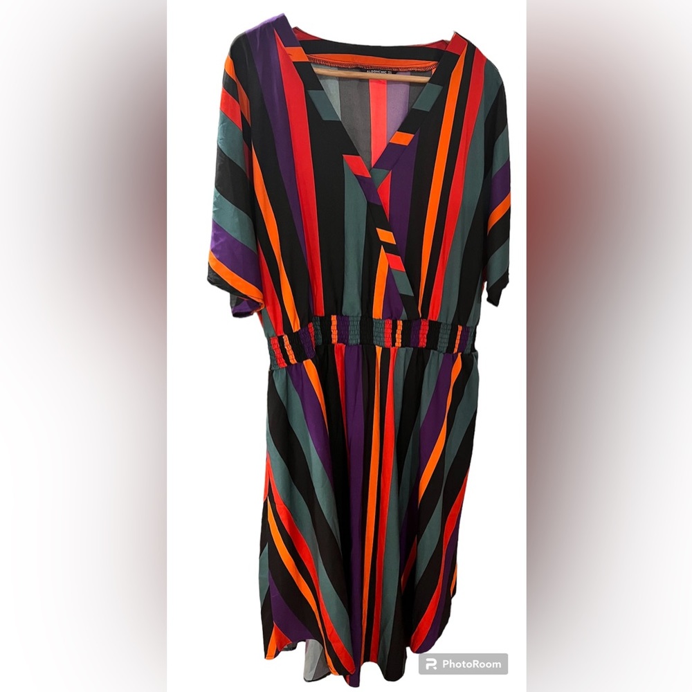 EUC BloomChic Color Block Dress